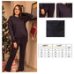 Women's Melton pajamas lined with fur