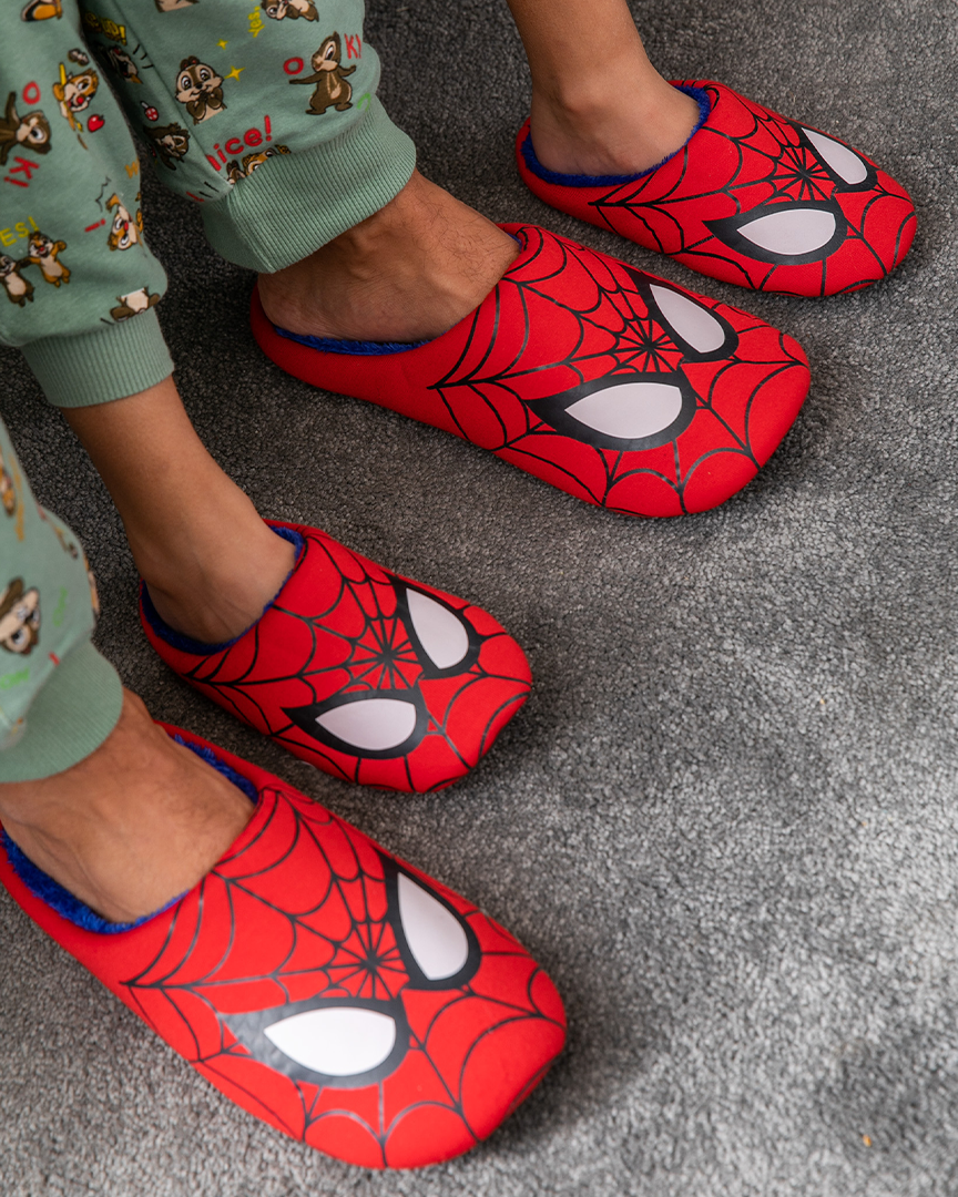 Pantofly Spiderman, my children and men