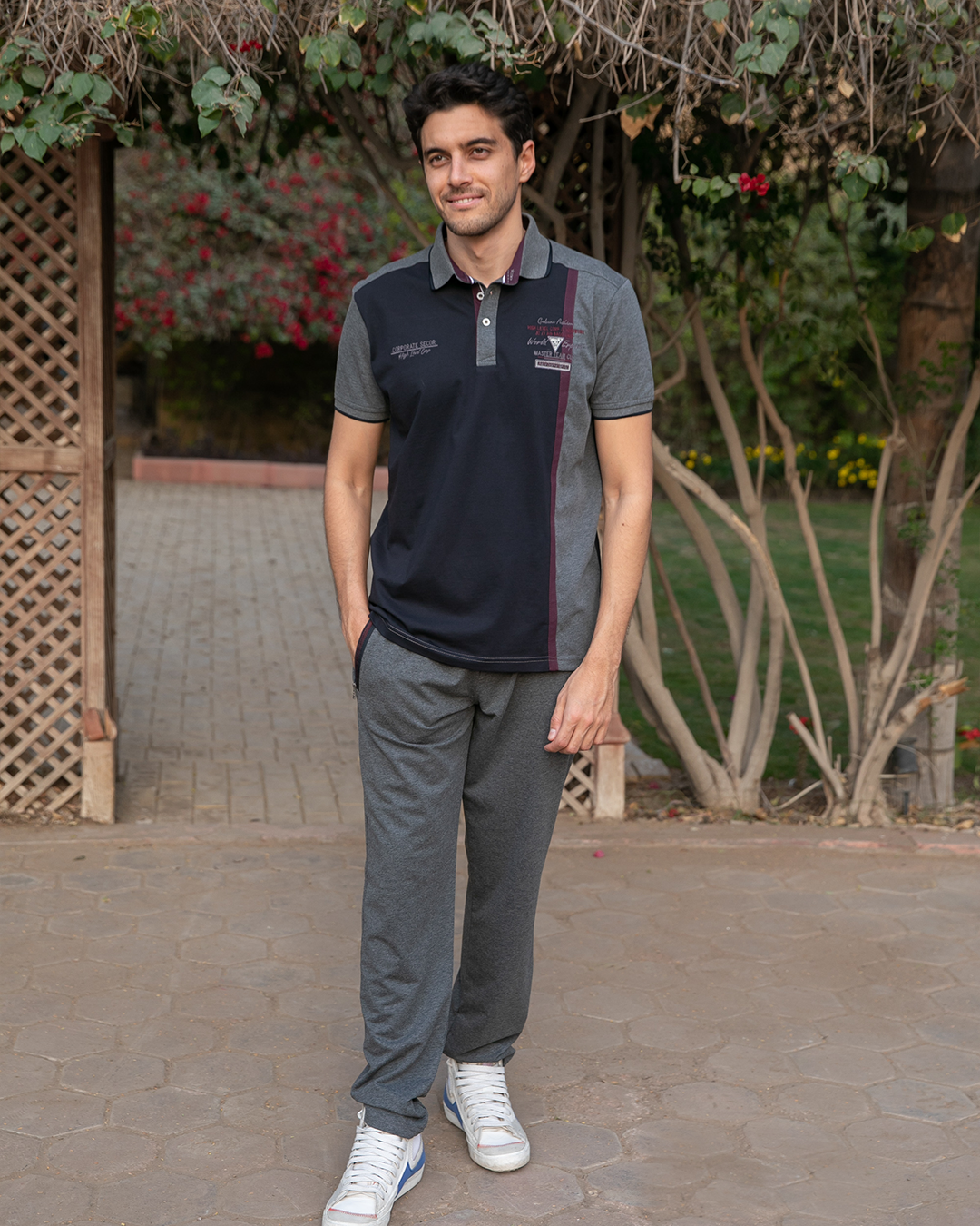 CORPORATE SECOR بيجامه رجالي زراير