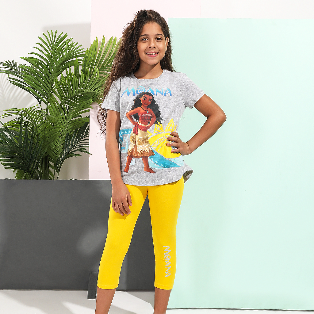 MOANA Girls' leggings pajamas 