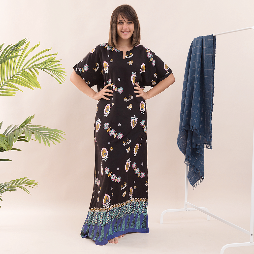 قميص فسكوز نص كم 12