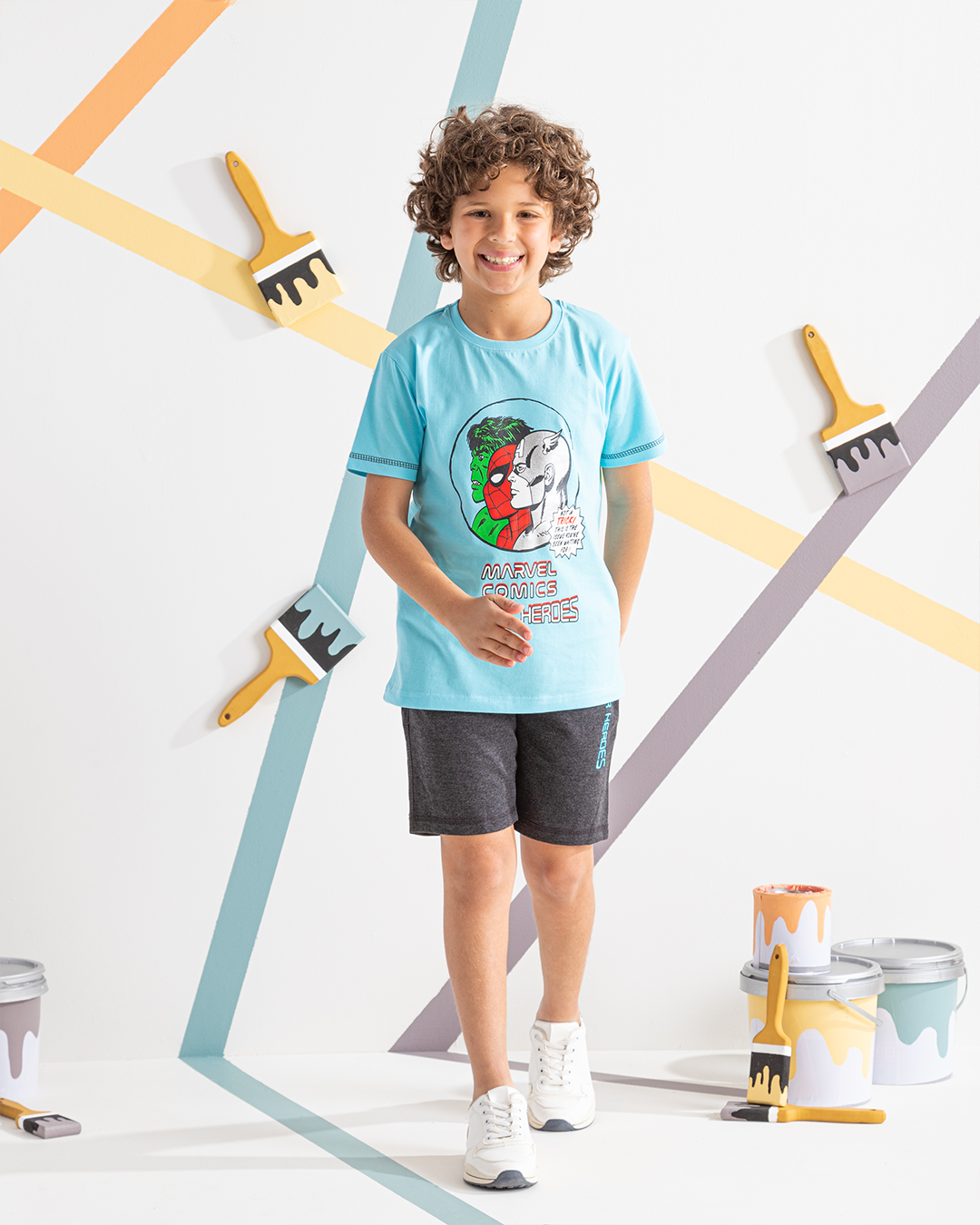 Super Heroes بيجامه اولادي