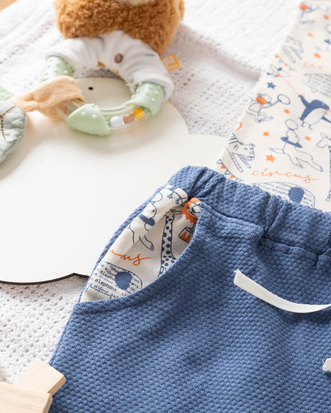 Circus mates بيجامه شورت  اولادي