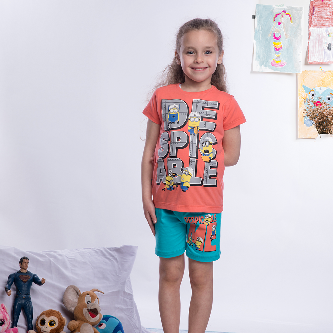 DE SPIC طقم بناتي منيونز - 2segypt