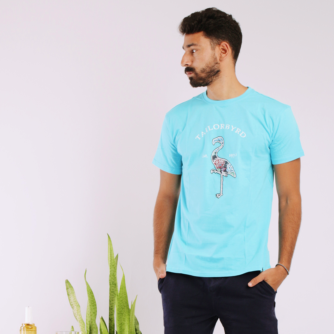 Pink flamingo T-shirt