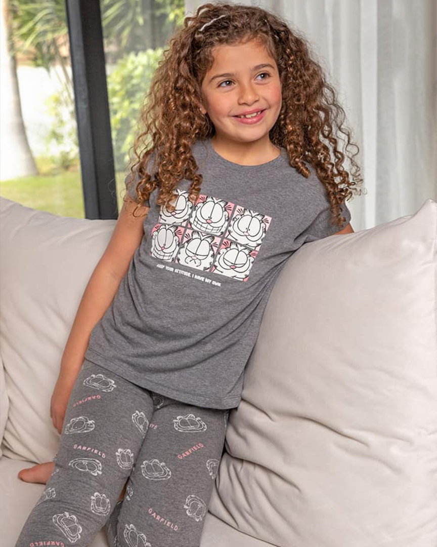 GARFIELD girls' pajamas