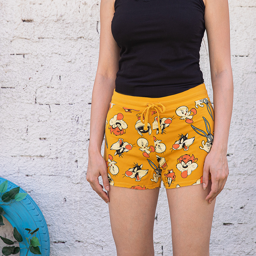Hot shorts for women Taz, Bunny and Tweety 