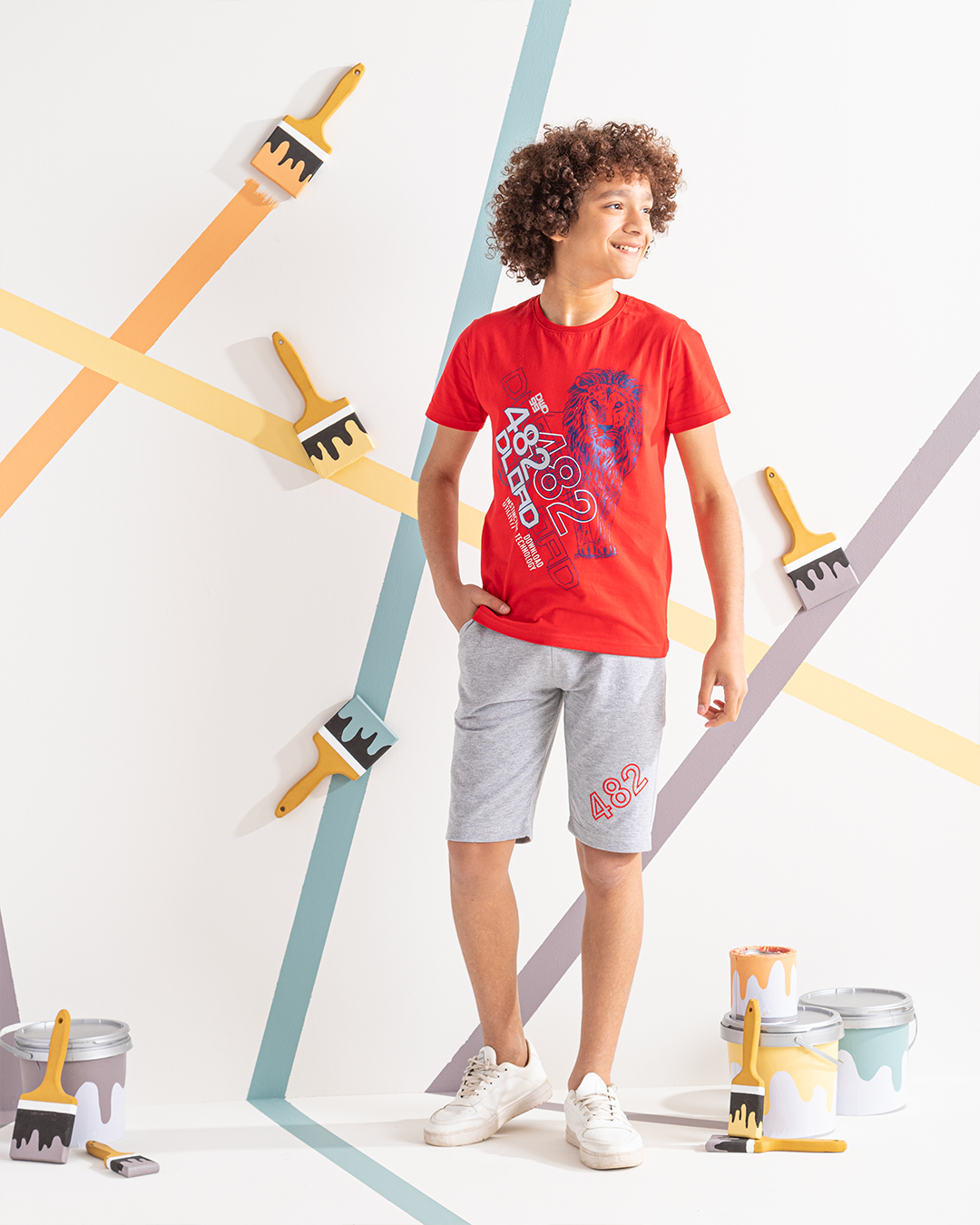 Lion بيجامه اولادي