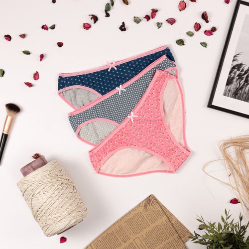 Women's Lycra printed bikini 3 * 1 