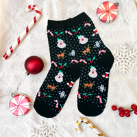 christmas women's drink leg towel shapes