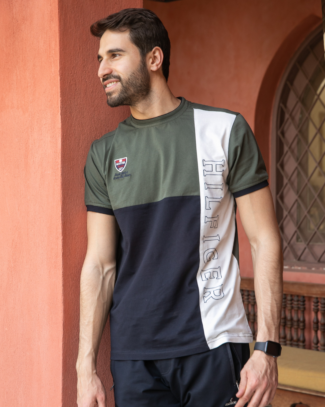 HILFIGER men's rhubarb pajamas