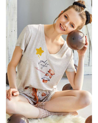 good night بيجامه حريمي دب شورت