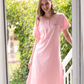 Game love women's button-down nightgown