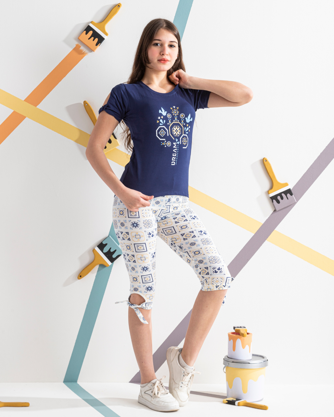 South dream girls' pajamas and a pentacore