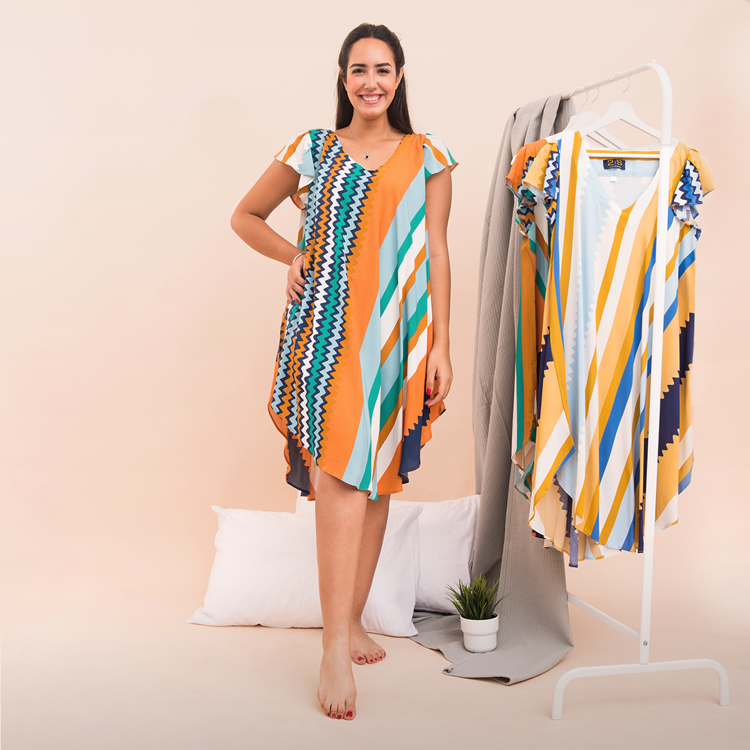 Long-sleeved viscose shirt