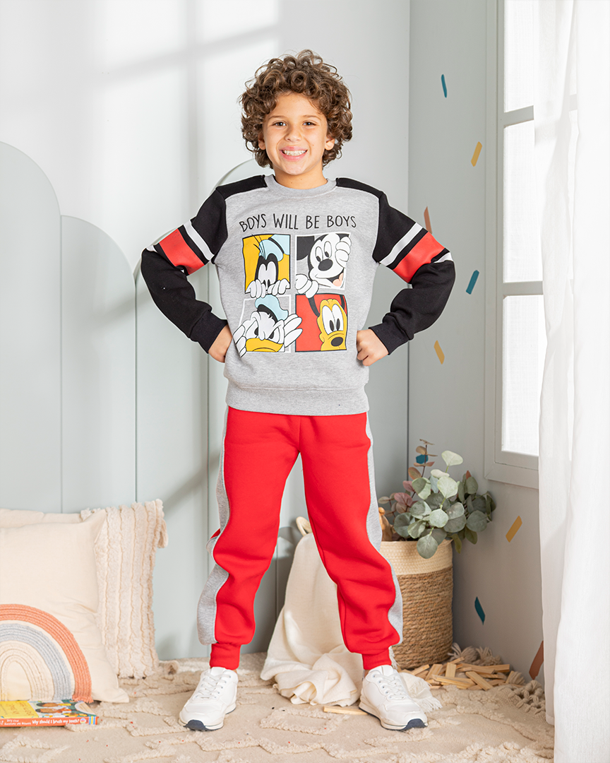 BOYS WILL BE BOYS بيجاما اولادي