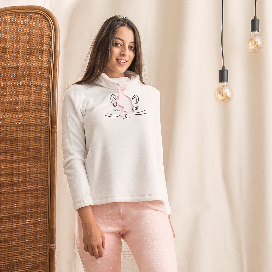 Rabbit fur pajamas