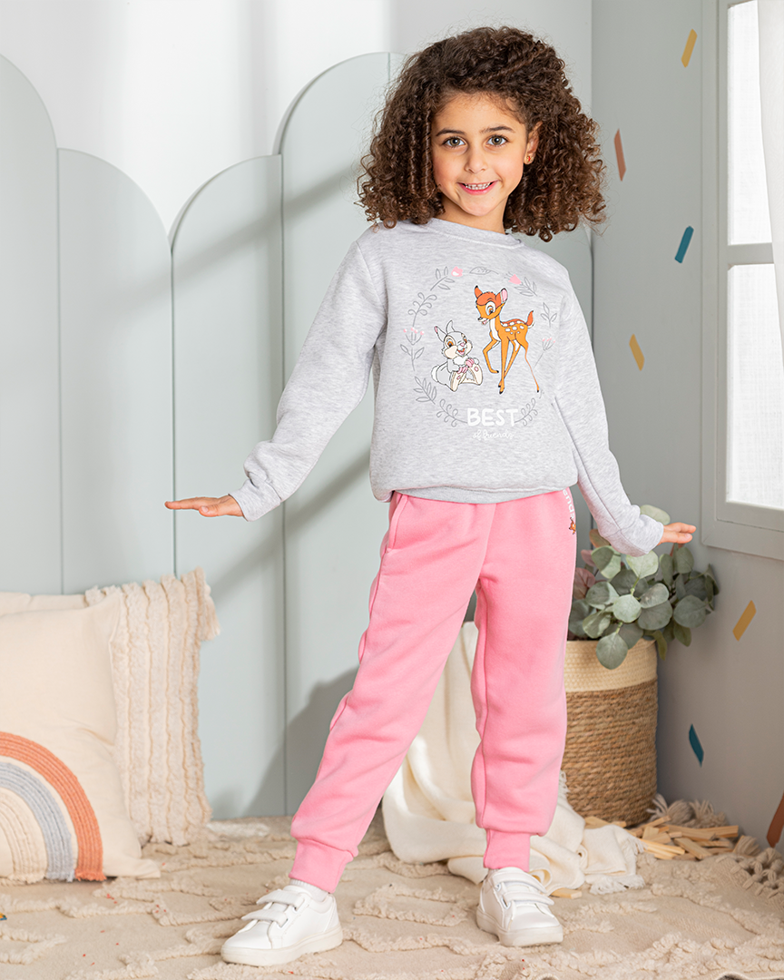 Bambi best Disney بيجامة بناتي غزالة