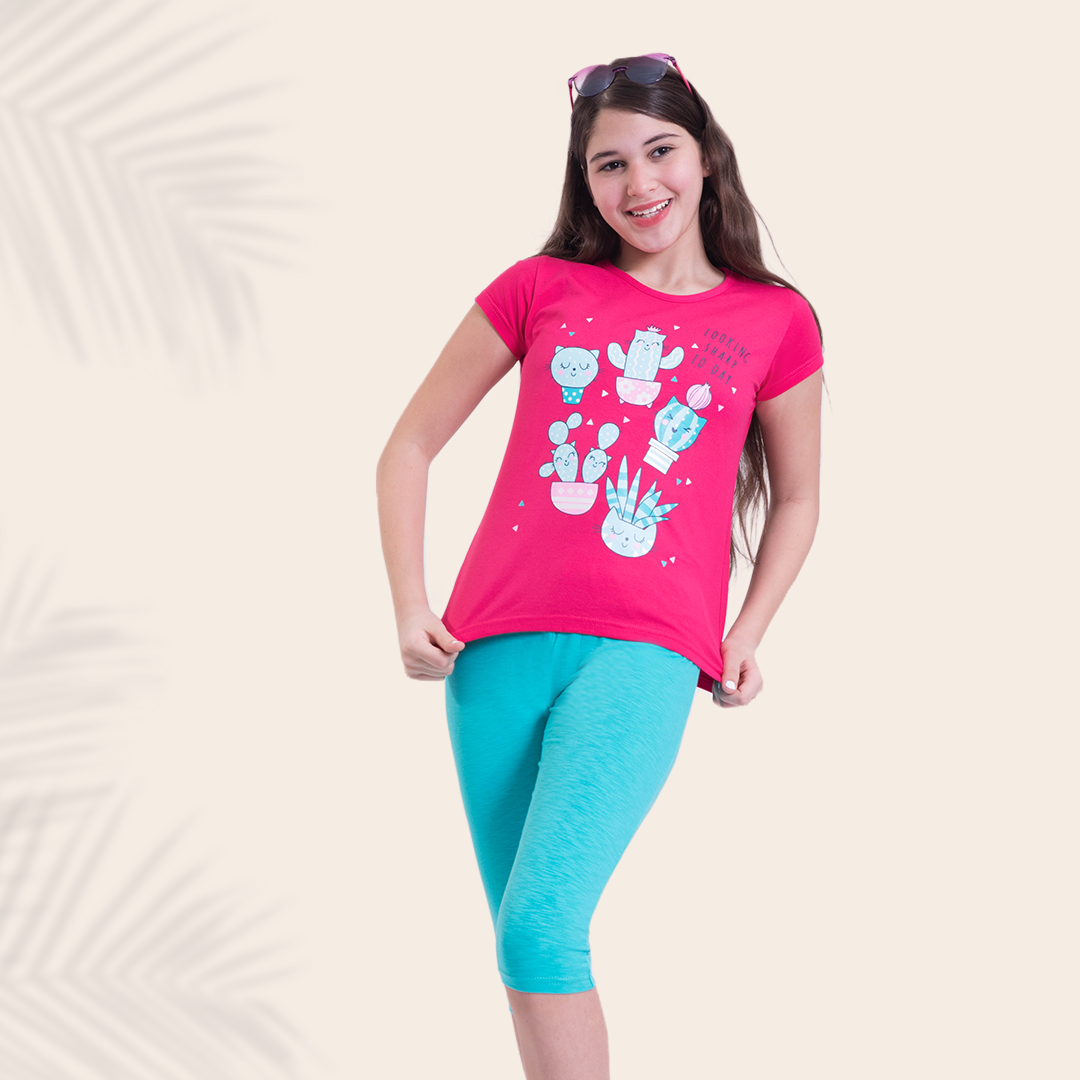 LOOKING SHARP TO DAYGirls pajamas