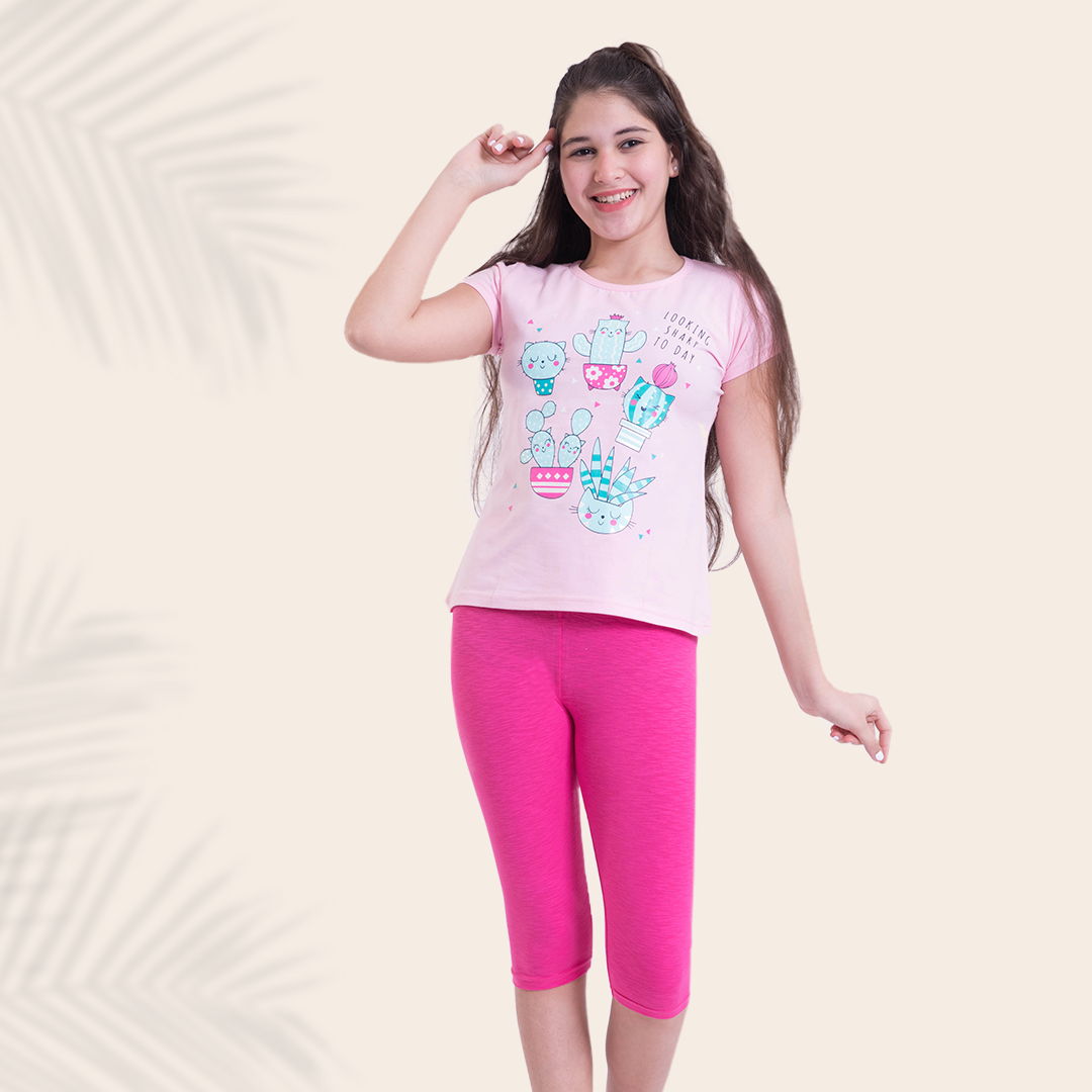 LOOKING SHARP TO DAYGirls pajamas