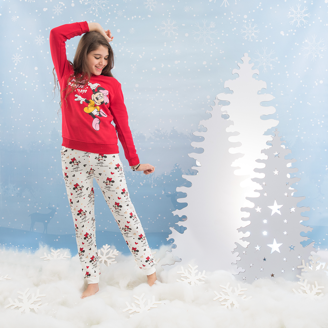 mini mouse girls' pajamas