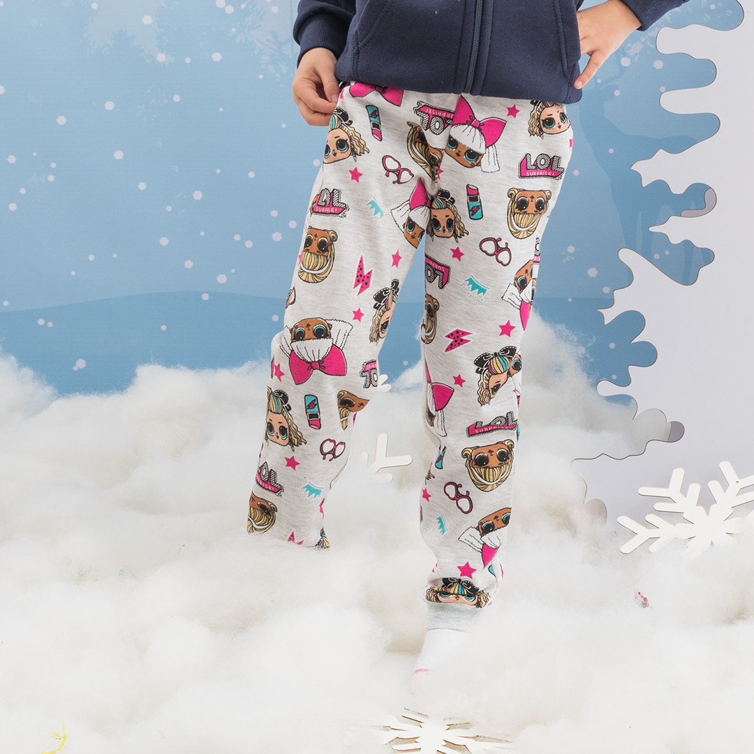 Disney printed Melton pants