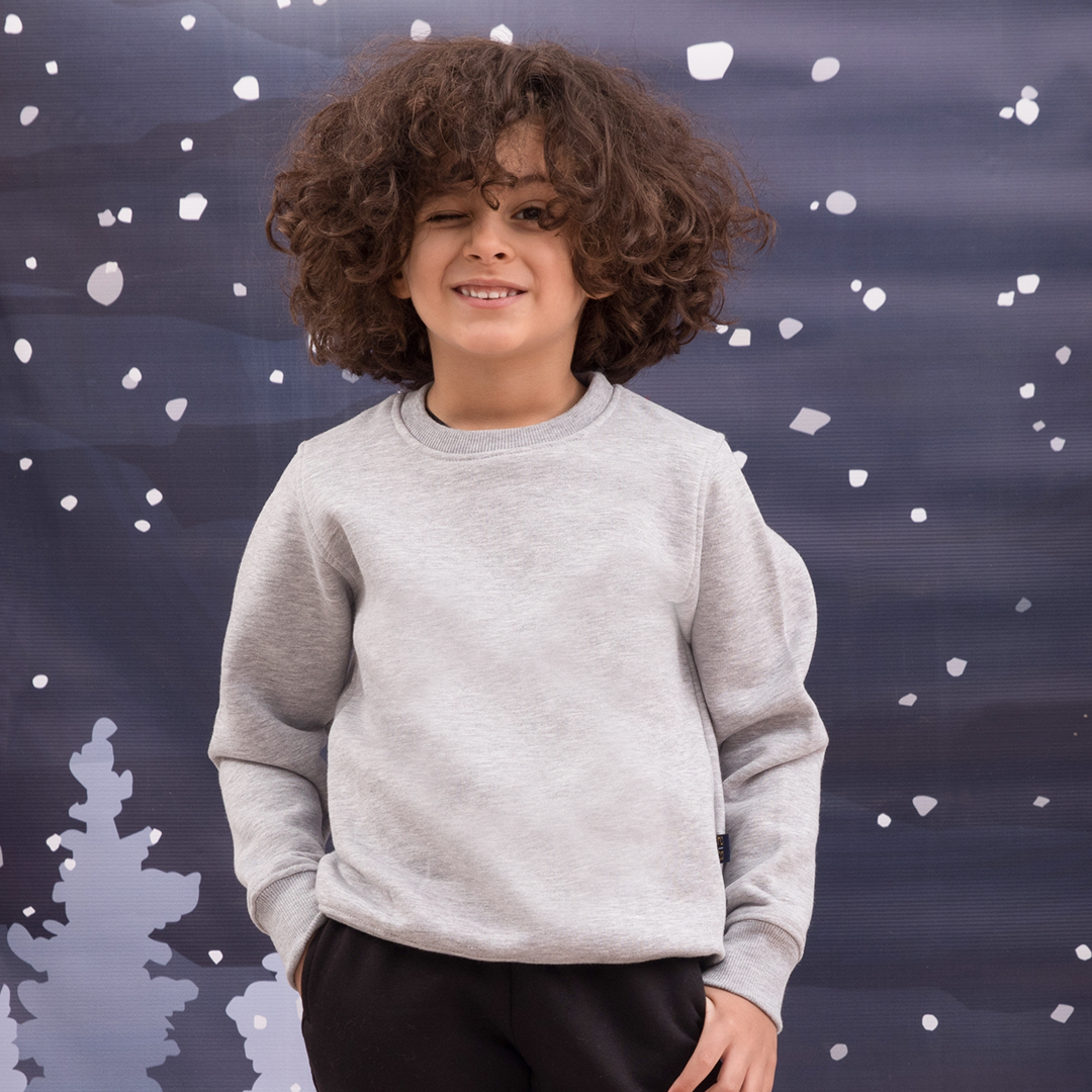 Plain rhubarb children's sweatshirt