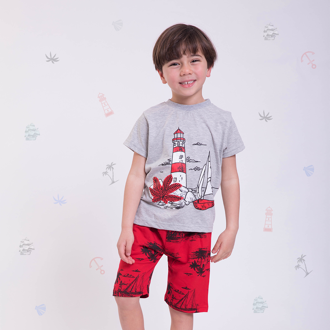 ALFANAR shorts, my boys' pajamas