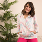 Women's Tie Dye Capichou Zipper Sweatshirt