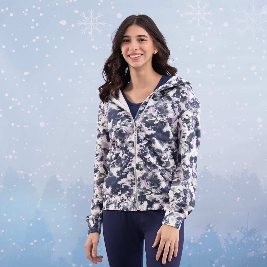 سويت شيرت سوسته كابيشو بناتي تاي داي