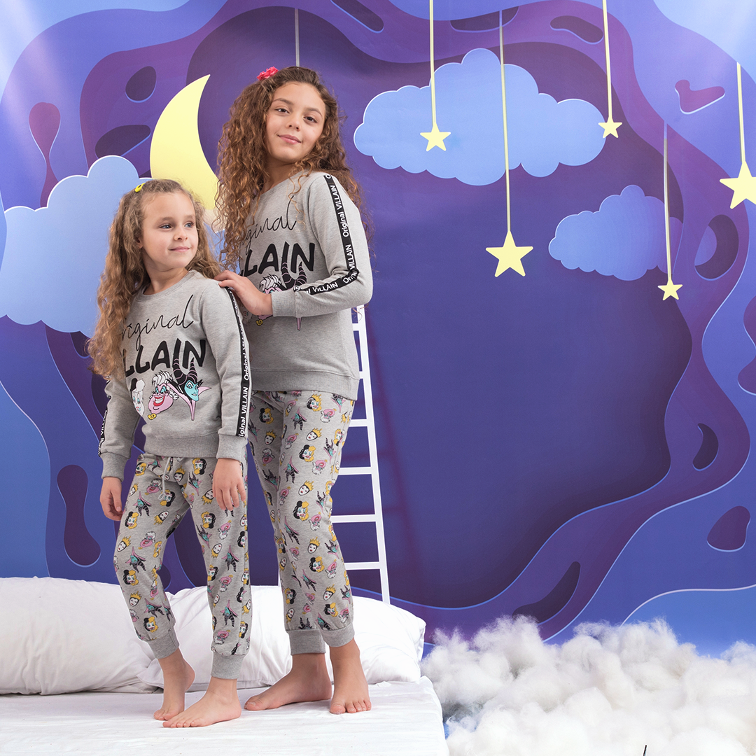 GIRL'S VILLAIN pajamas 