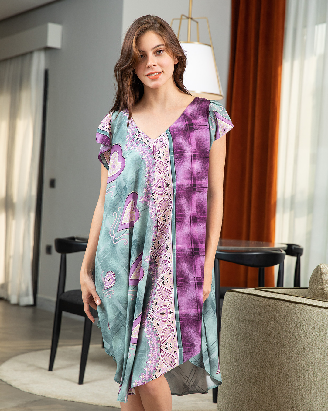 short viscose shirt 79