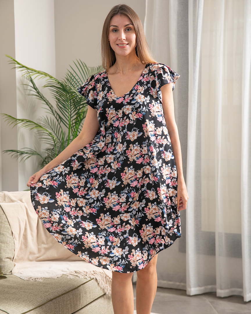 قميص فسكوز قصير 83