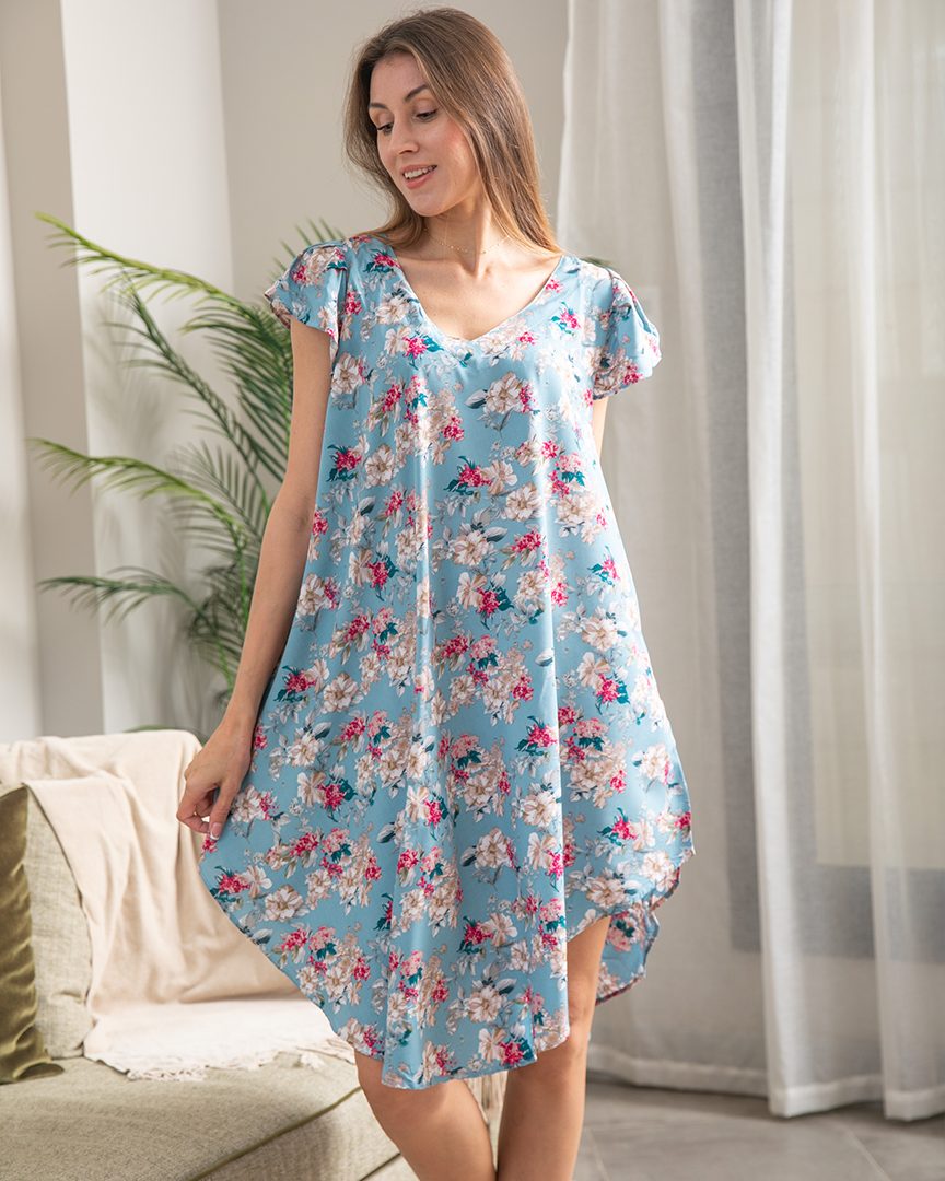 قميص فسكوز قصير 83