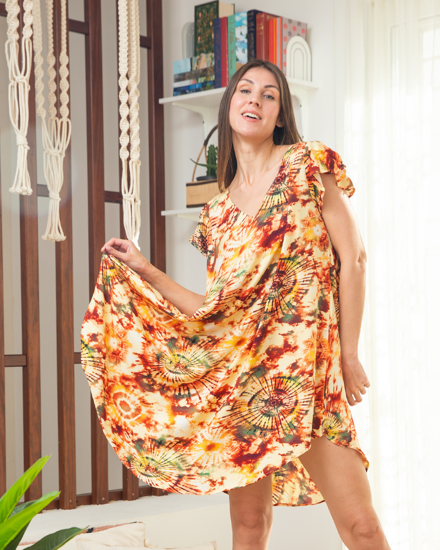 Short viscose shirt 104