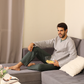 Men's pajamas, checkered pants 