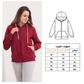 Sweatshirt with a zip and a cabochon