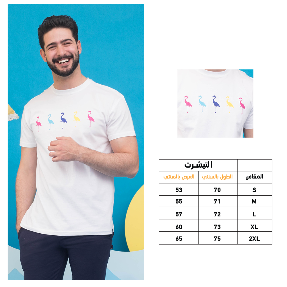 5 Flamingo T-shirt