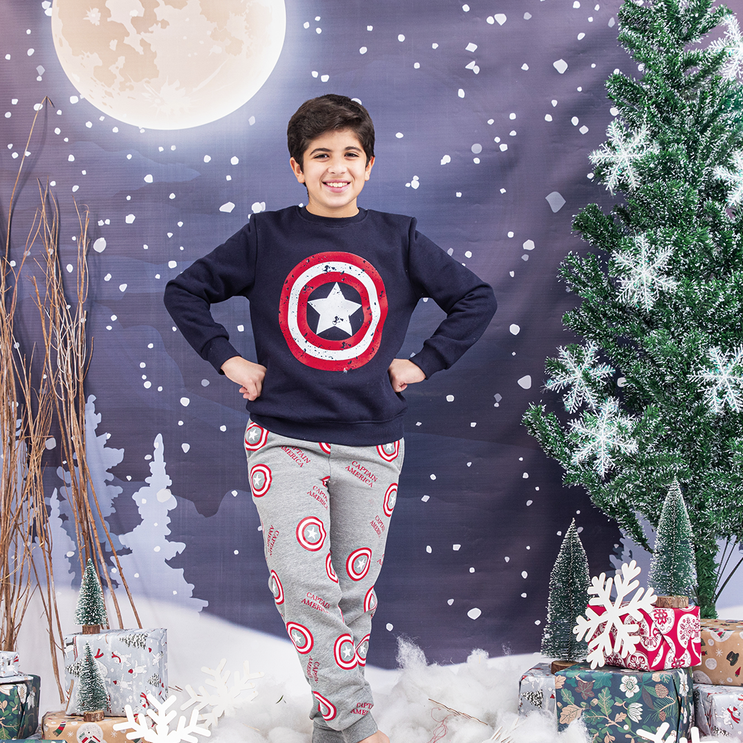 CAPTAIN AMERICA بيجاما اولادي