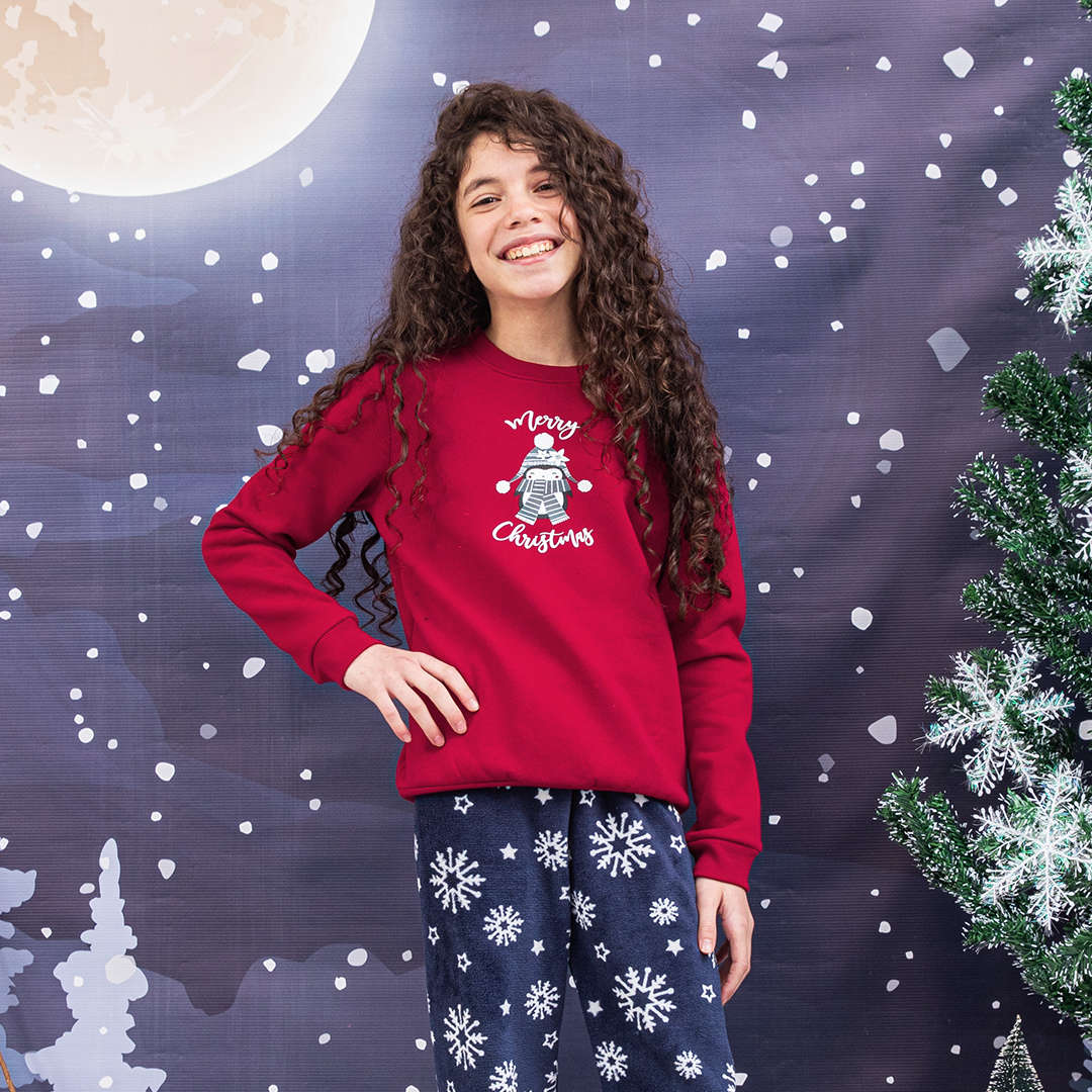 My girls merry christmas pajamas