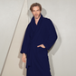 Plain cotton bathrobe
