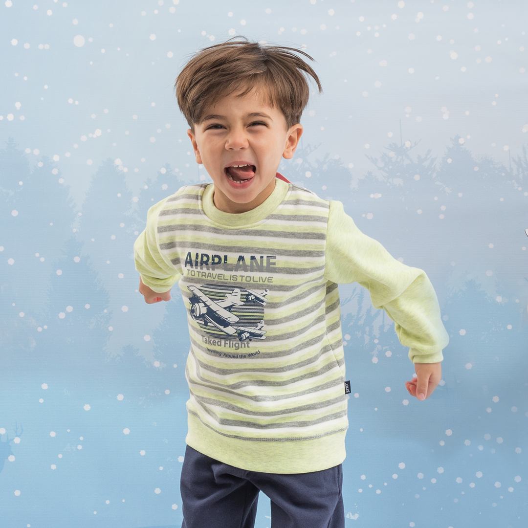 AIRPLANE  بيجاما اولادي طياره