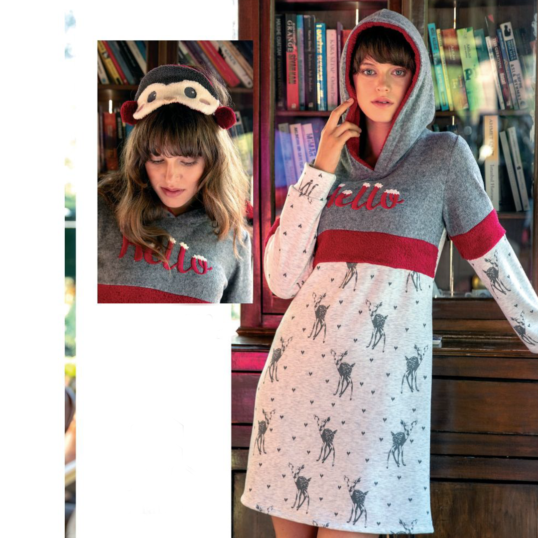 HELLO قميص نوم الغزاله