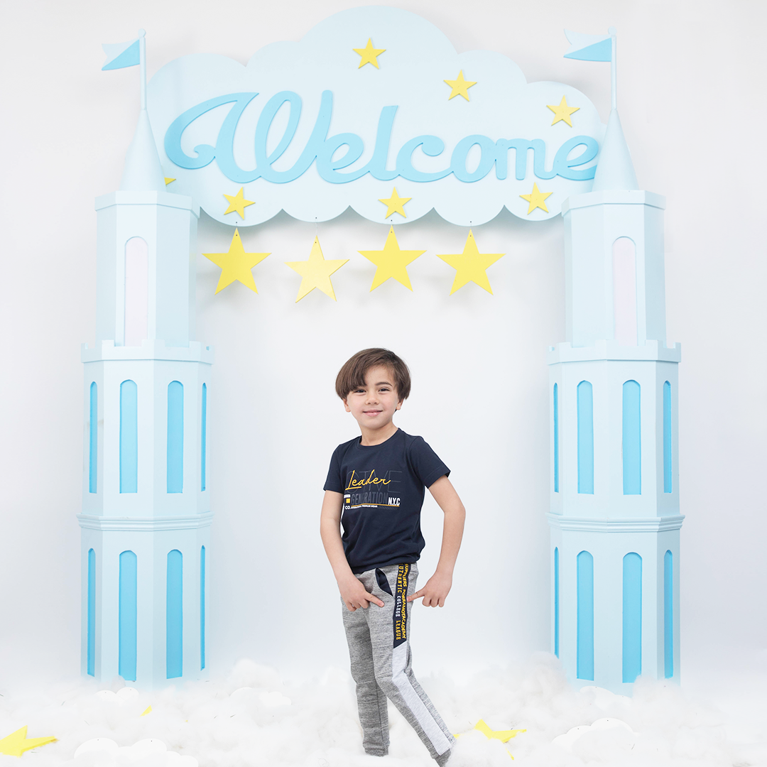 My children leader pajamas half sleeve pants