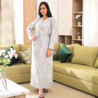 روب نقشه كشمير طويل بزراير