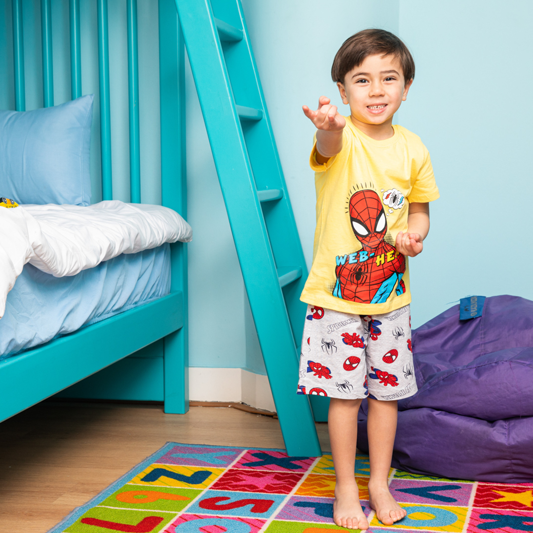 DS- SPIDER MAN pajama shorts