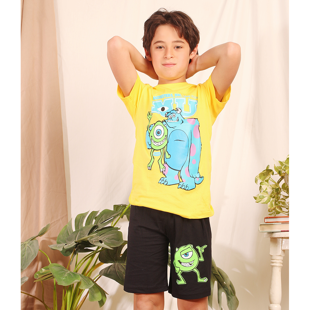 DS-MONSTERS pajama shorts