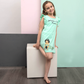 jasmine Ruffled Girls Nightshirt