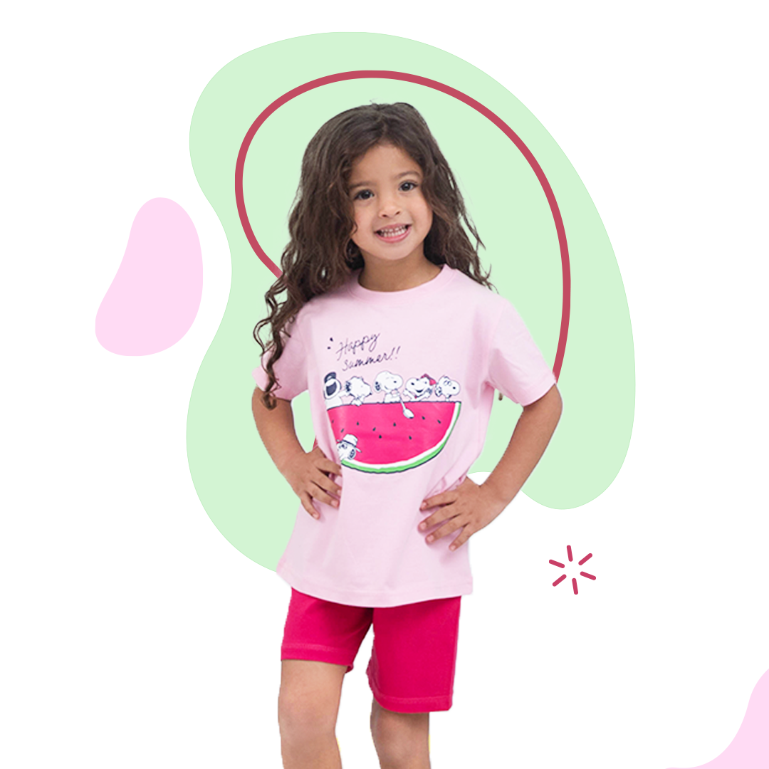 SNOPPY girls' pajamas