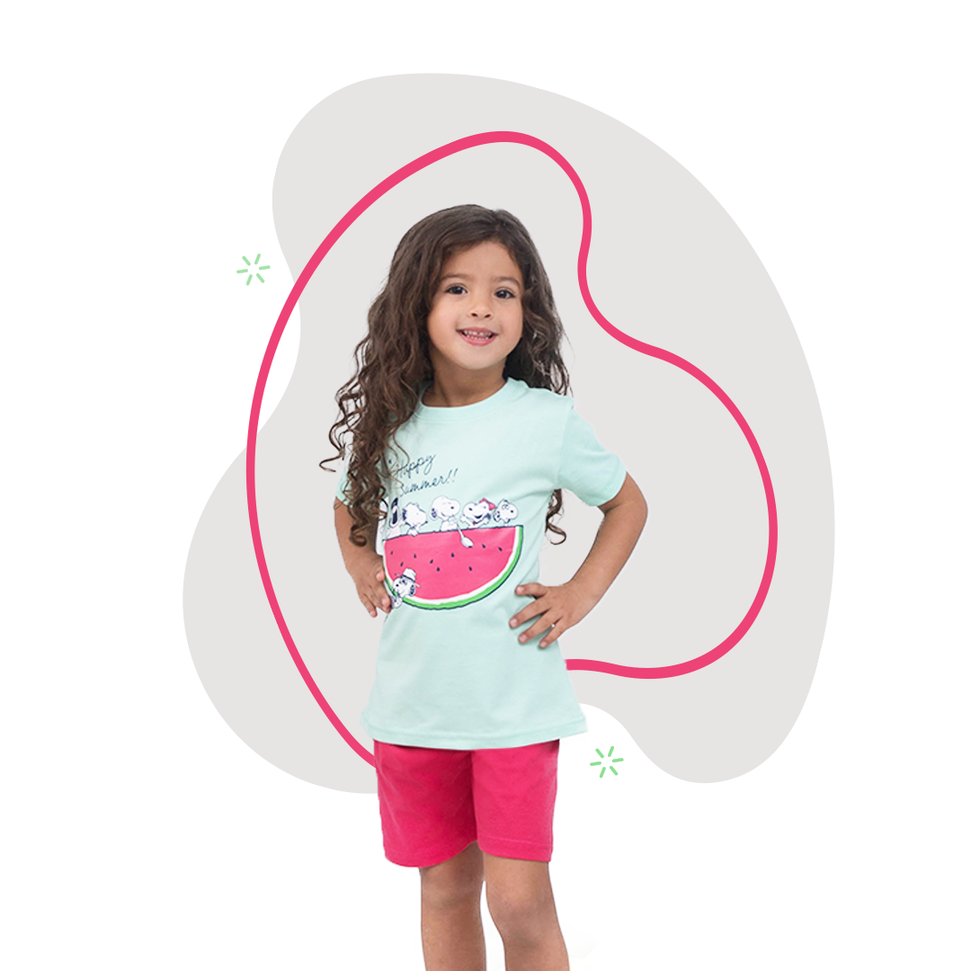 SNOPPY girls' pajamas